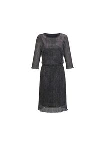 GOLDNER, Damen, Etuikleid &raquo;Figurschmeichelndes Kleid mit festlichem Glanz&laquo;, silber / titan / schwarz / gemustert, N-Gr, 54 - N-Gr, silber / titan / 