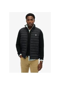 Superdry, Herren, Steppweste &raquo;Fuji Lite Padded Gilet&laquo;, Black, 3XL, Black, Modische und leichte Steeppweste von Superdry