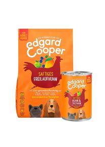 Edgard & Cooper Frisches Freilaufhuhn 12kg + 6x400g Huhn gratis