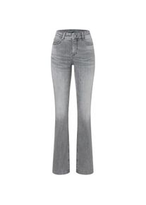 MAC, Damen, Bootcut-Jeans &raquo;Dream-Boot&laquo; Gerade geschnitten mit leicht ausgestelltem Bein, mid grey authentic wash, L&auml;nge 34, 46 -L&auml;nge 34, mid grey 