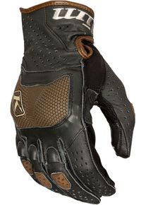 Klim Badlands Aero Pro, gloves short , color: Black/Neon-Yellow , size: XS