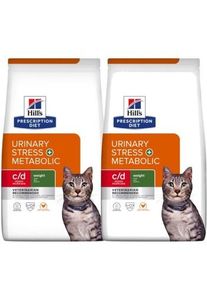 Hill's Hill's Prescription Diet c/d Multicare Stress + Metabolic 2x8 kg