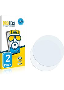 BROTECT Full-Cover Displayschutz, Smartwatch Schutzfolie, Transparent