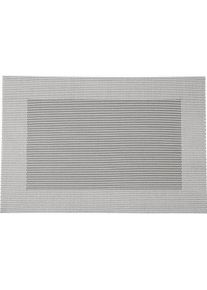 Kesper, Tischset, Platzset silber mit Rand 77673