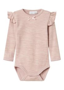 name it Śpiochy/body jasnor&oacute;żowy Rozmiar 74