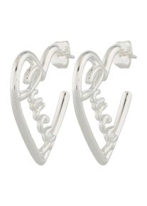 Juicy Couture Boucles d'oreilles 'HEART' Femme argent taille One Size