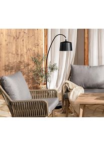 Tchibo - Gro&szlig;e Konsole mit 2 Ebenen &raquo;Lenja&laquo; - 130x40x100,5cm - braun - Akazienholz / Kunststoff