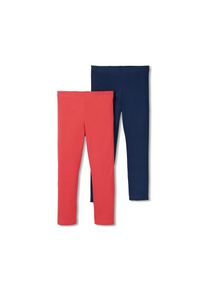 Tchibo - 2 Leggings - M&auml;dchen - Gr. 110/116 - blau