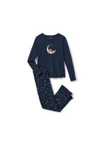 Tchibo - Pyjama - Damen - Gr. S - dunkelblau