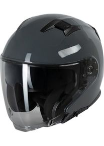 Spec-X SX-22.03 Solid, open face helmet , color: Grey , size: S