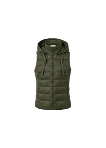 Tchibo - Kamizelka pikowana z kapturem - dla pań - rozmiar 50 - kolor: zielony