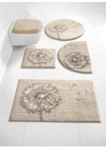 Grund unisex Badkamergarnituur in naturel ,maat 45 x 50 cm - rechthoekig, Witt, 100% Polyacryl