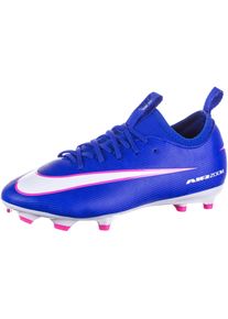 Nike JR ZOOM VAPOR 16 ACADEMY FG-MG Fu&szlig;ballschuhe Kinder - Gr&ouml;&szlig;e 37 1/2 - blau