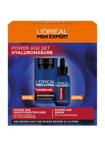 L'Or&eacute;al L'OR&Eacute;AL PARIS MEN EXPERT Pflege-Set &raquo;Power Age-Set: Serum & Pflege&laquo; mit Hyaluron