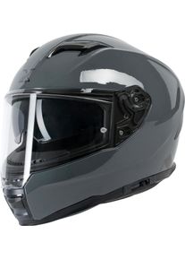 Spec-X SX-82.03 Solid, full face helmet , color: Grey , size: XXL