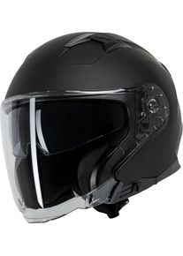 Spec-X SX-22.03 Solid, kask z otwartą twarzą , kolor: Matowy-Czarny , rozmiar: M