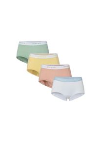 Pieces Hipster &raquo;PCLOGO LADY 4 PACK SOLID NOOS BC&laquo; Packung, 4er-Pack, 4 Stk. Baumwollmischung