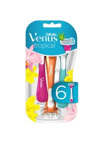 Gillette, Nassrasierer, Venus Tropical Disposable Razors - 6 Pieces