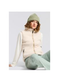 Killtec, Damen, Fleeceweste &raquo;KOW 7 WMN VST&laquo; 1 Stk. aus Stretchmaterial, mit Stehkragen, sportlicher Stil, wei&szlig;er Sand, 48, wei&szlig;er Sand, Fleeceweste 