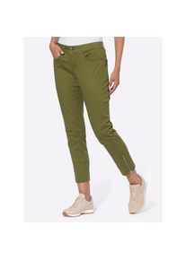 Rick Cardona by heine, Damen, 3/4-Hose, oliv, Kurzgr&ouml;&szlig;en, 23 - Kurzgr&ouml;&szlig;en, oliv, Figurbetonte R&ouml;hre