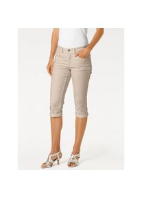 Heine, Damen, 3/4-Hose, sand, 42 - Normalgr&ouml;&szlig;en, Figurbetonte R&ouml;hre