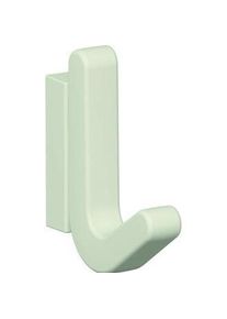 HEWI, Kleiderhaken + Wandgarderobe, Einzelhaken Serie 477 matt, elastisch Kunststoff (TPU) 95 felsgrau H&ouml;he 68 mm