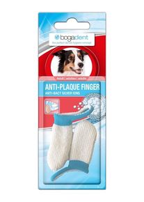 Bogar Bogadent - Anti-Plaque - silver ion technology - finger Dog 2pc - (UBO0704)