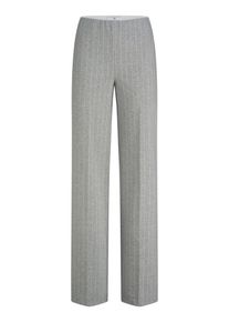 Peter Hahn - Wide Fit-Jersey-Hose, grau, Gr. 46, Baumwolle