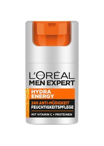 L'Or&eacute;al L'OR&Eacute;AL PARIS MEN EXPERT Gesichtsgel &raquo;Hydra Energy 24H Anti-M&uuml;digkeit&laquo; hilft bei m&uuml;der Haut, feuchtigkeitsspendend