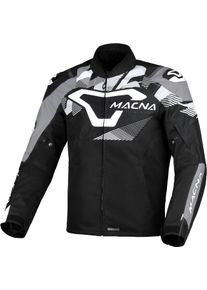 Macna Admyre, textile jacket waterproof , color: Black/Grey/White , size: 3XL