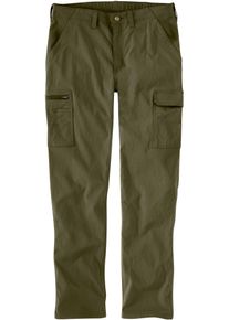 Carhartt Force Tapered Ripstop, pantalon cargo , couleur: Olive , taille: W42/L32