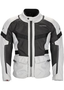 Acerbis Ramsey Long, textile jacket , color: Light Grey/Black , size: S