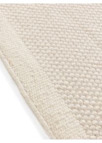 benuta Pure Ullteppe Rocco Wit 200x200 cm Uni