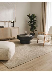 benuta Pure Ullteppe Rocco Taupe 120x170 cm Uni