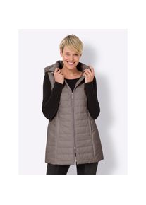 Classic Basics, Damen, Steppweste, taupe, 46, taupe, gef&uuml;ttert und wattiert
