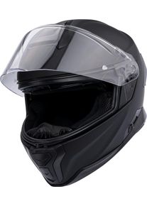 Spec-X SX-85.01 Solid, full face helmet , color: Matt-Black , size: XS