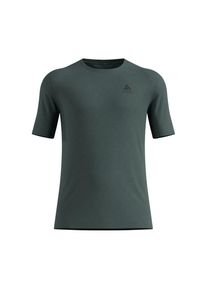 Odlo Herren Merino 200 BL Top Crew Neck S/S gr&uuml;n