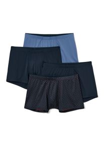 Tchibo - 4 f&eacute;rfi mikrosz&aacute;las boxerals&oacute; - f&eacute;rfi - m&eacute;ret Xxl/8 - k&eacute;k/mint&aacute;s