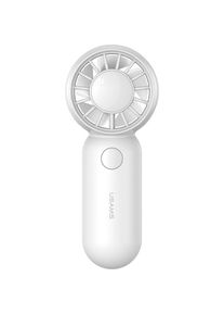 Usams Handheld fan Mini Pocket ZB354 white, Ventilator, Weiss