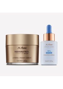 Cr&egrave;me Visage Liftante & 10% Peptide Solution S&eacute;rum - M. Asam RESVERATROL PREMIUM NT50