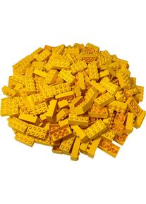 Lego Duplo 2x4 Steine Gelb - 40 St&uuml;ck - Grundbausteine Yellow 3011 NEU (3011)