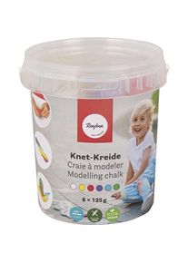 Rayher Knet-Kreide 6x125g, 750 g