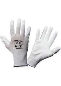 Lahti Pro, Schutzhandschuhe, L230107W polyurethane coated gloves (L230107P), 12 pairs, "7", CE, LahtiPro (7)
