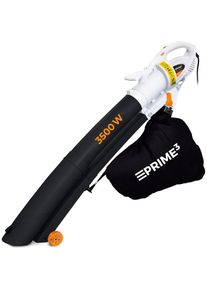 Prime3, Laubsauger + Laubbl&auml;ser, Laubsauger GVB41 3500 W (Netzbetrieb, Laubsauger-& bl&auml;ser)