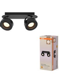 Osram, Wandleuchte + Deckenleuchte, DECOR SPOT VENUS BLACK 2 Spot (450 lm)
