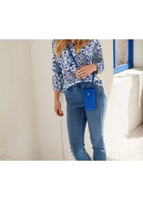 Tchibo - Bedruckte Tunika-Bluse - Damen - Gr. 36 - wei&szlig;/print