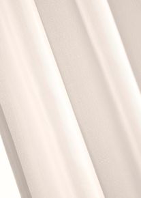 bonprix Firanki z materiału z recyklingu (2 szt.), beżowy, Wys./szer. 145/135 cm