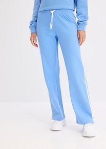 Joggingbyxa i kraftig ren bomull (2-pack) - bl&aring; - storlek 32/34 (XS) - bonprix