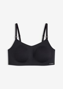 Vadderad och laserskuren amningsbeh&aring; fr&aring;n Feel Comfort utan bygel - svart - storlek 36/38 (S) - bonprix