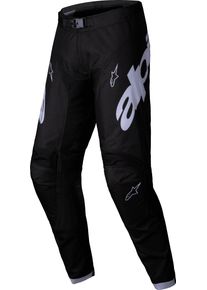 Alpinestars Racer Graphite, cal&ccedil;as de tecido , cor: Preto/Cinzento , tamanho: 36